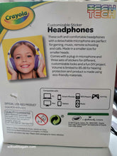 Crayola Tech Customizable Sticker Headphones